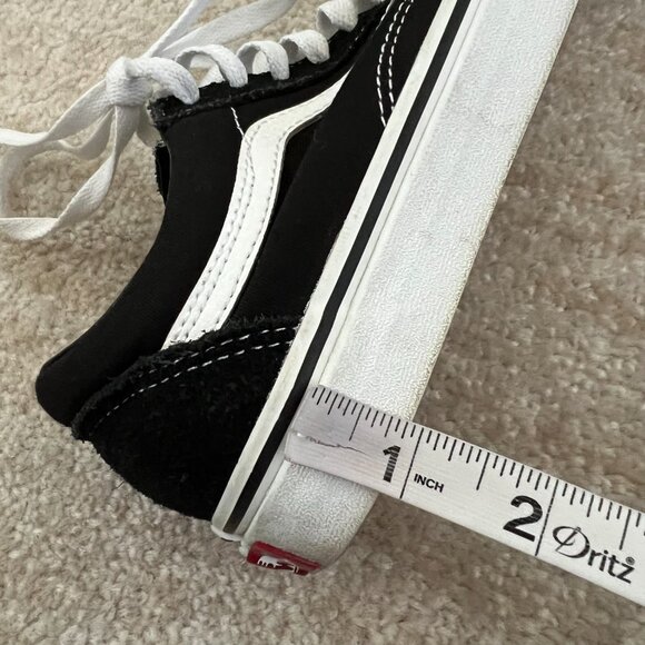 Vans Old Skool Black And White Low Top Sneakers Shoes 6.5 - Picture 9 of 9
